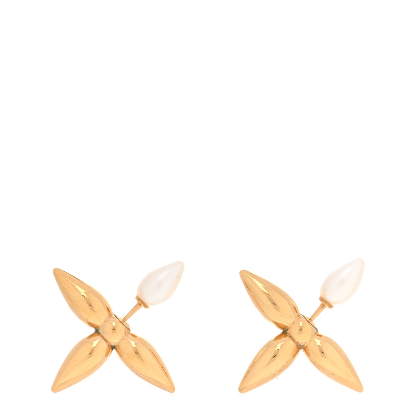 Pearl Louisette By Night Earrings Gold