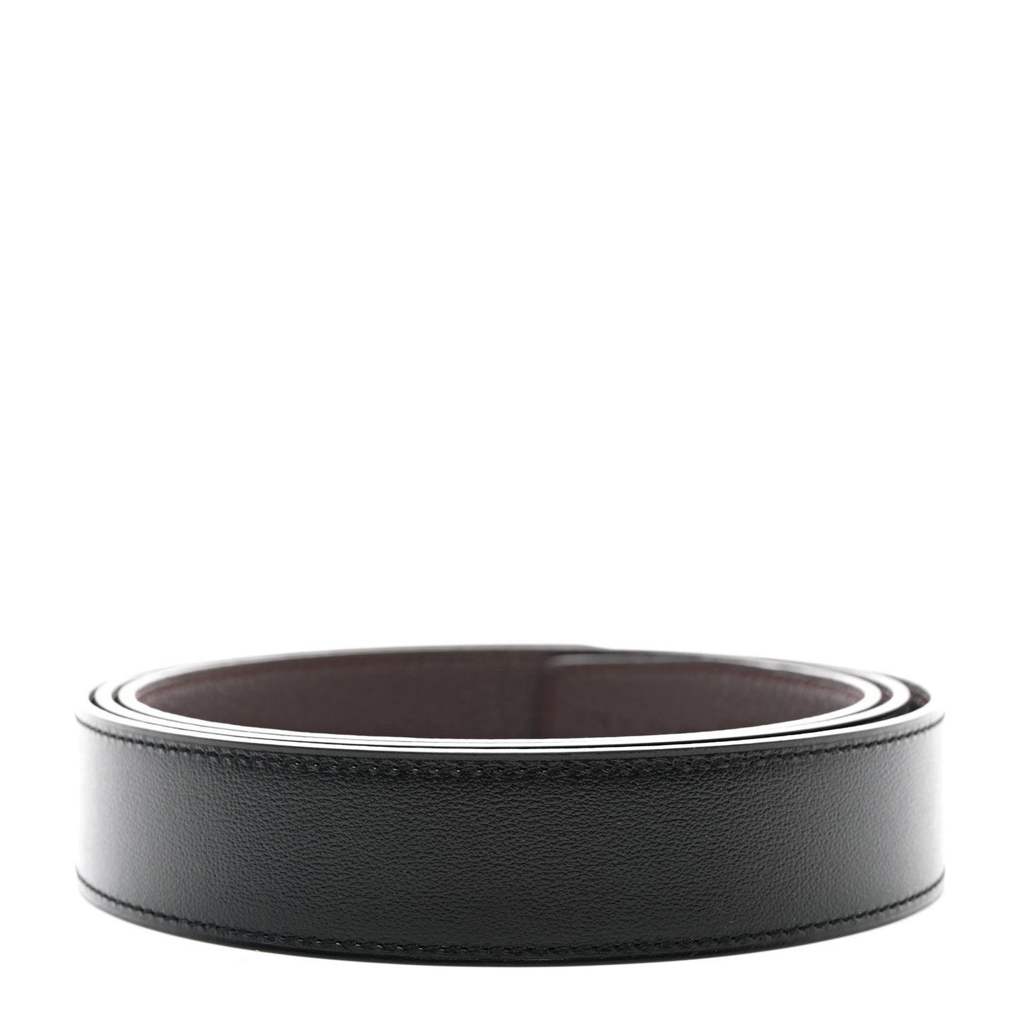 Box Togo 32mm Belt Strap 120 48 Black Chocolate