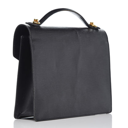 Louis Vuitton Epi Monceau Black 3 of 12