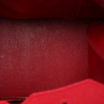 Hermes Epsom Birkin 40 Rouge Vif 38 of 51