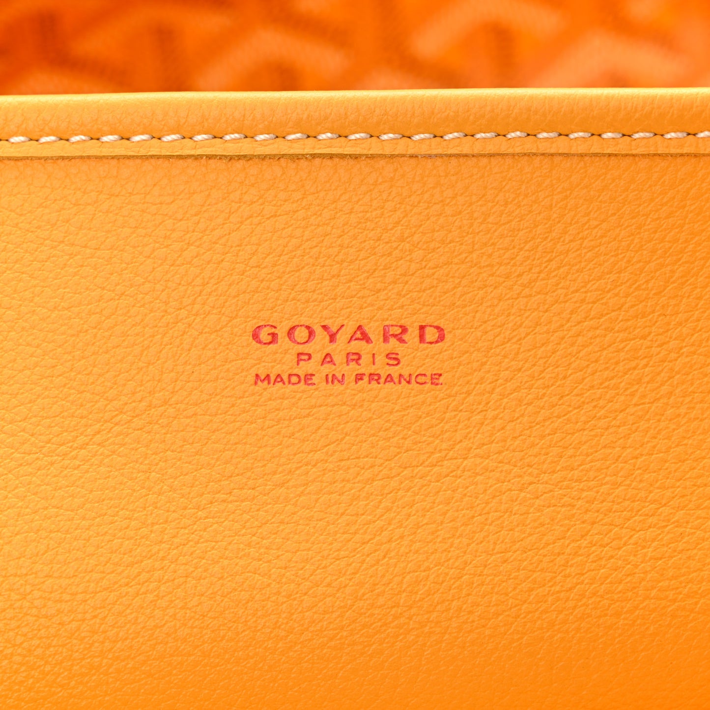 Goyardine Reversible Anjou GM Yellow