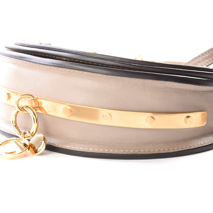 Chloe Calfskin Small Nile Bracelet Minaudiere Bag Motty Grey 6 of 8