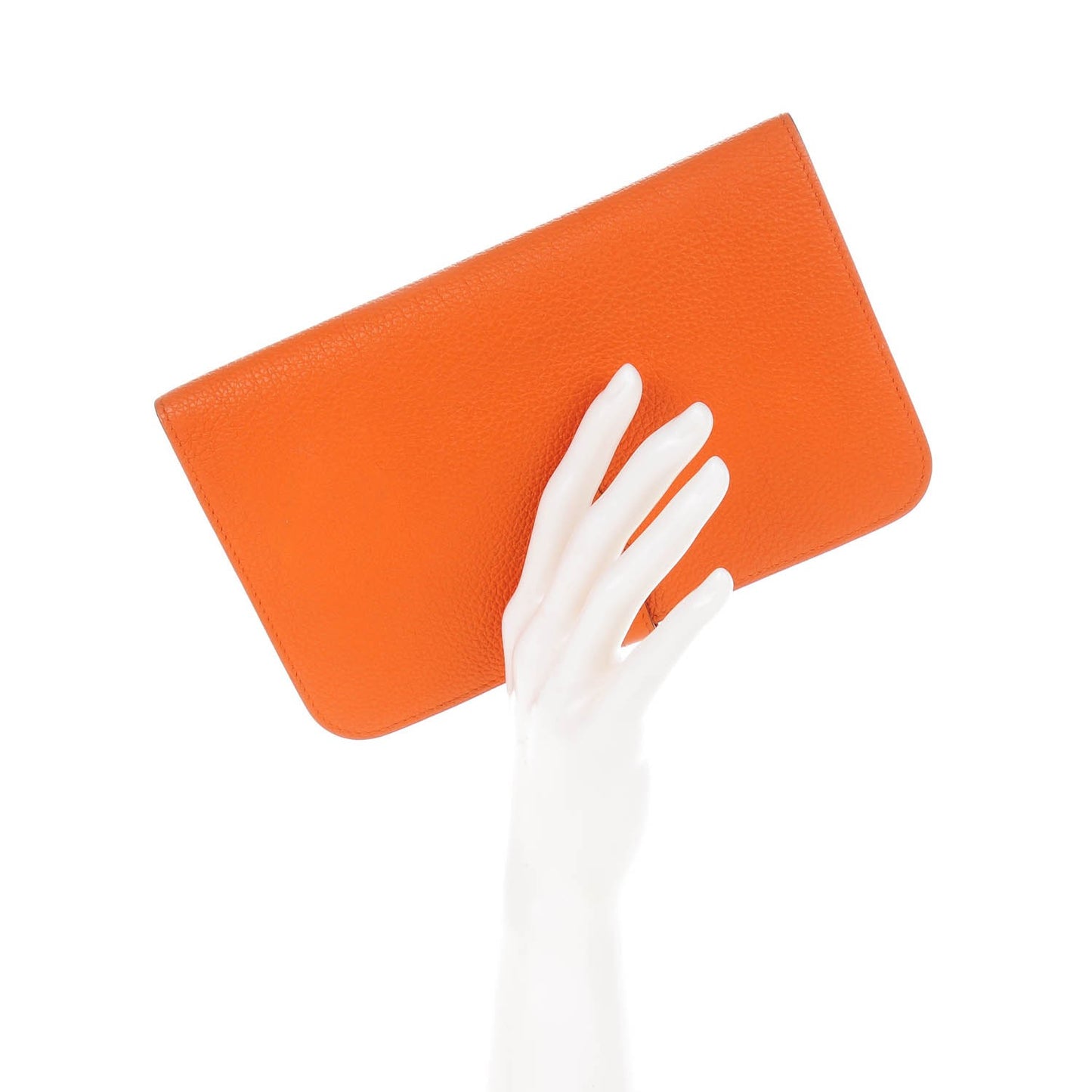 Togo Dogon Duo Wallet Orange