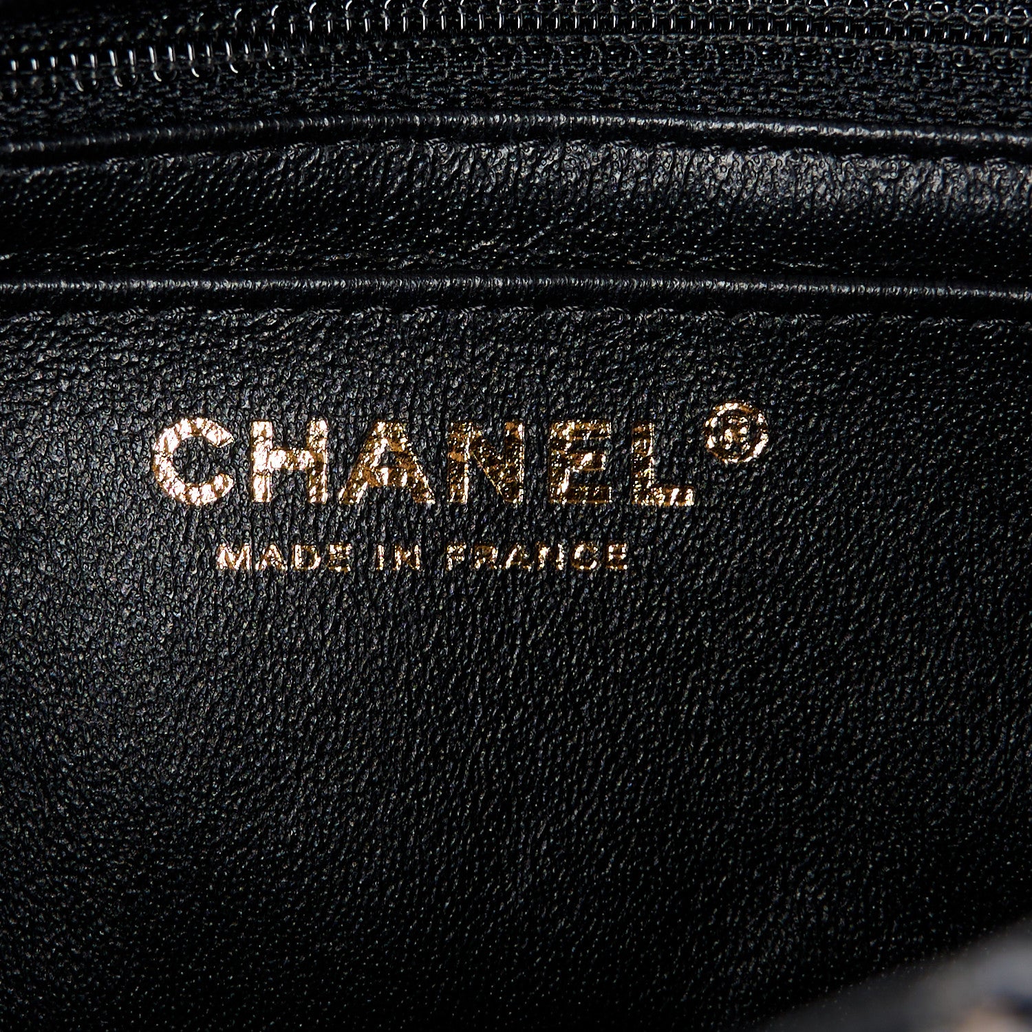 Chanel Glittered Tweed Quilted Mini Rectangular Flap Navy Blue 6 of 11