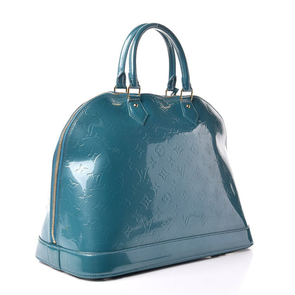 Louis Vuitton Vernis Alma GM Blue Galactic 3 of 8
