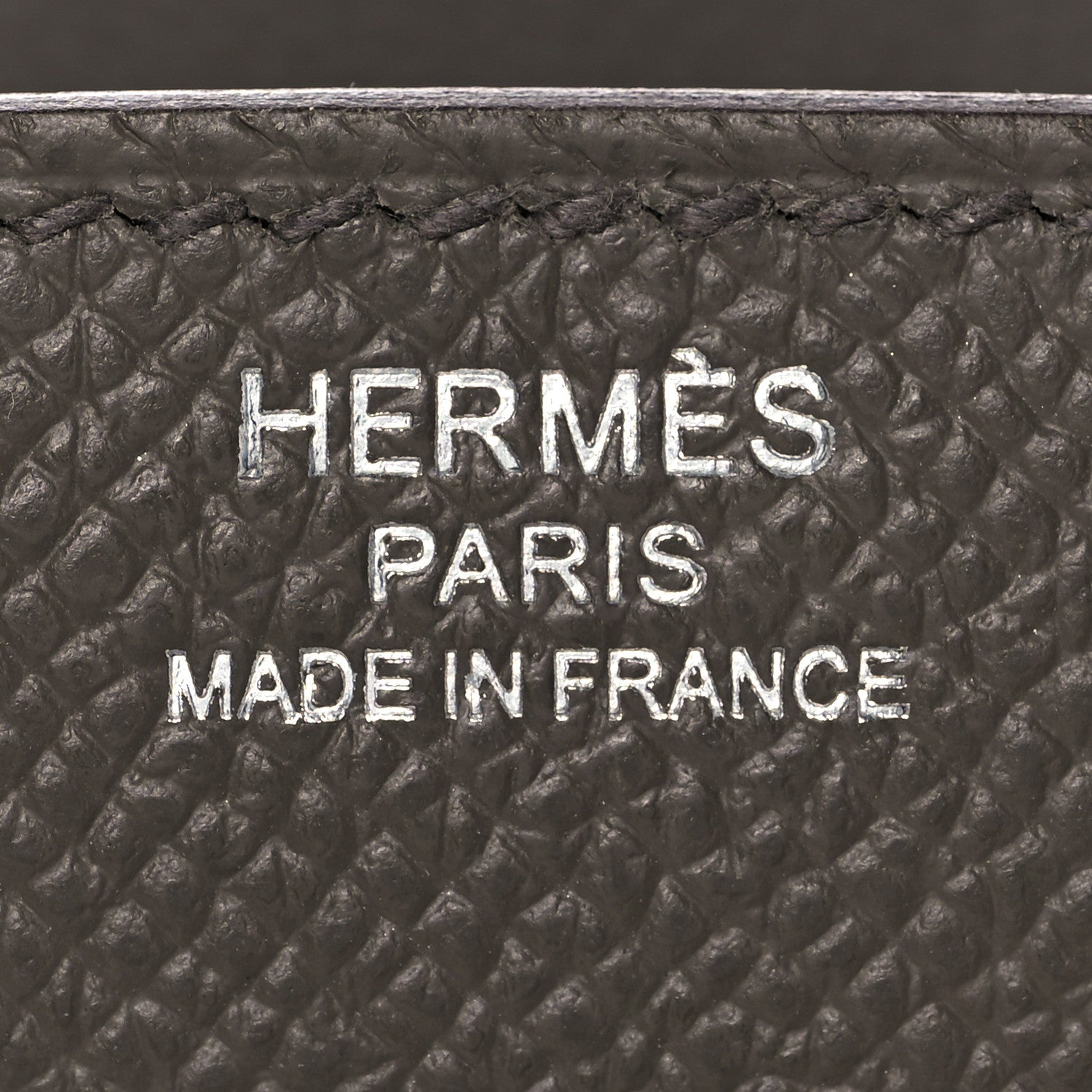 Hermes Epsom Birkin Sellier 25 Etain 25 of 35