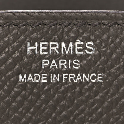 Hermes Epsom Birkin Sellier 25 Etain 25 of 35