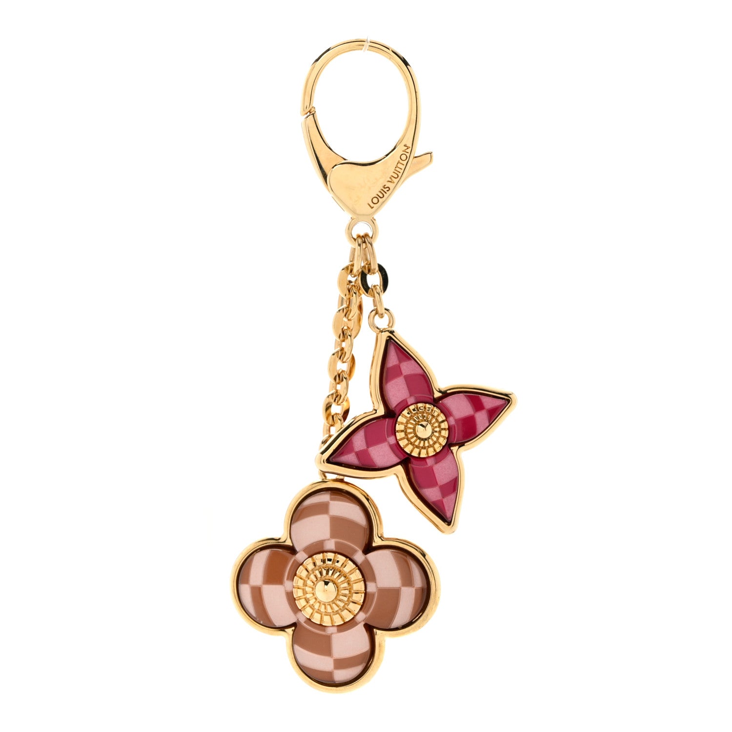Louis Vuitton Metal Resin Mosaique Bag Charm Rouge Fauviste 1 of 4