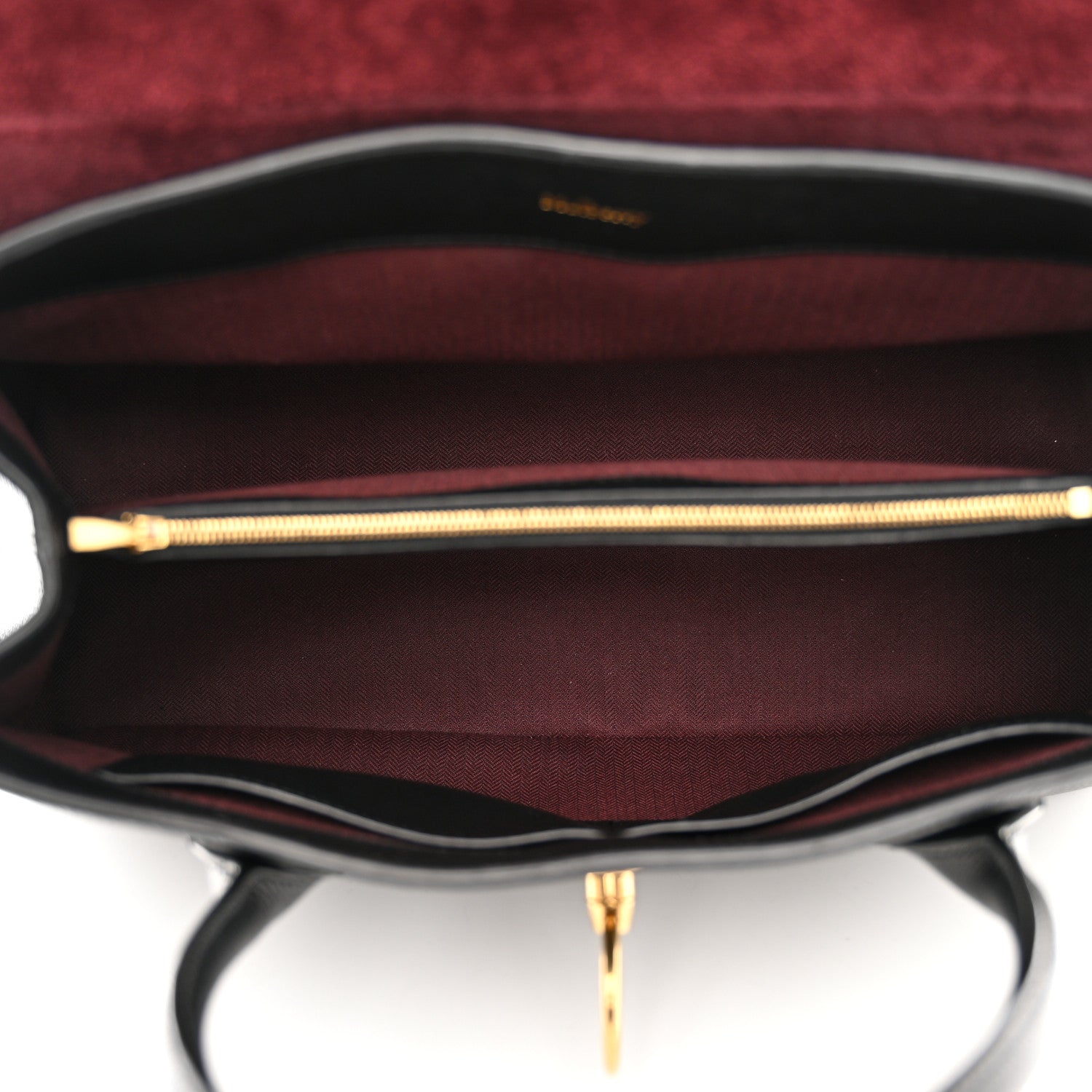 Mulberry Small Classic Grain Calfskin Large Seaton Black 5 of 9