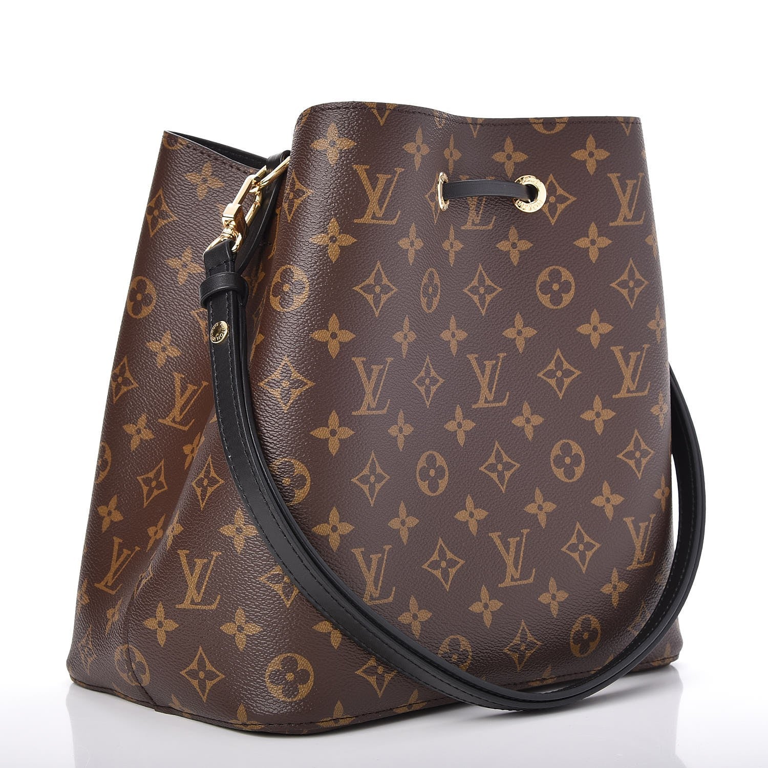 Louis Vuitton Monogram Neonoe MM Black 3 of 6