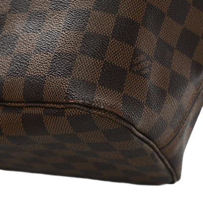 Louis Vuitton Damier Ebene Neo Neverfull MM Rose Ballerine 14 of 15
