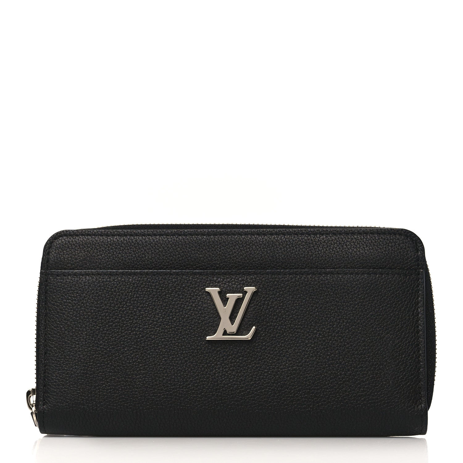 Louis Vuitton Calfskin Zippy Lockme Wallet Black 1 of 8