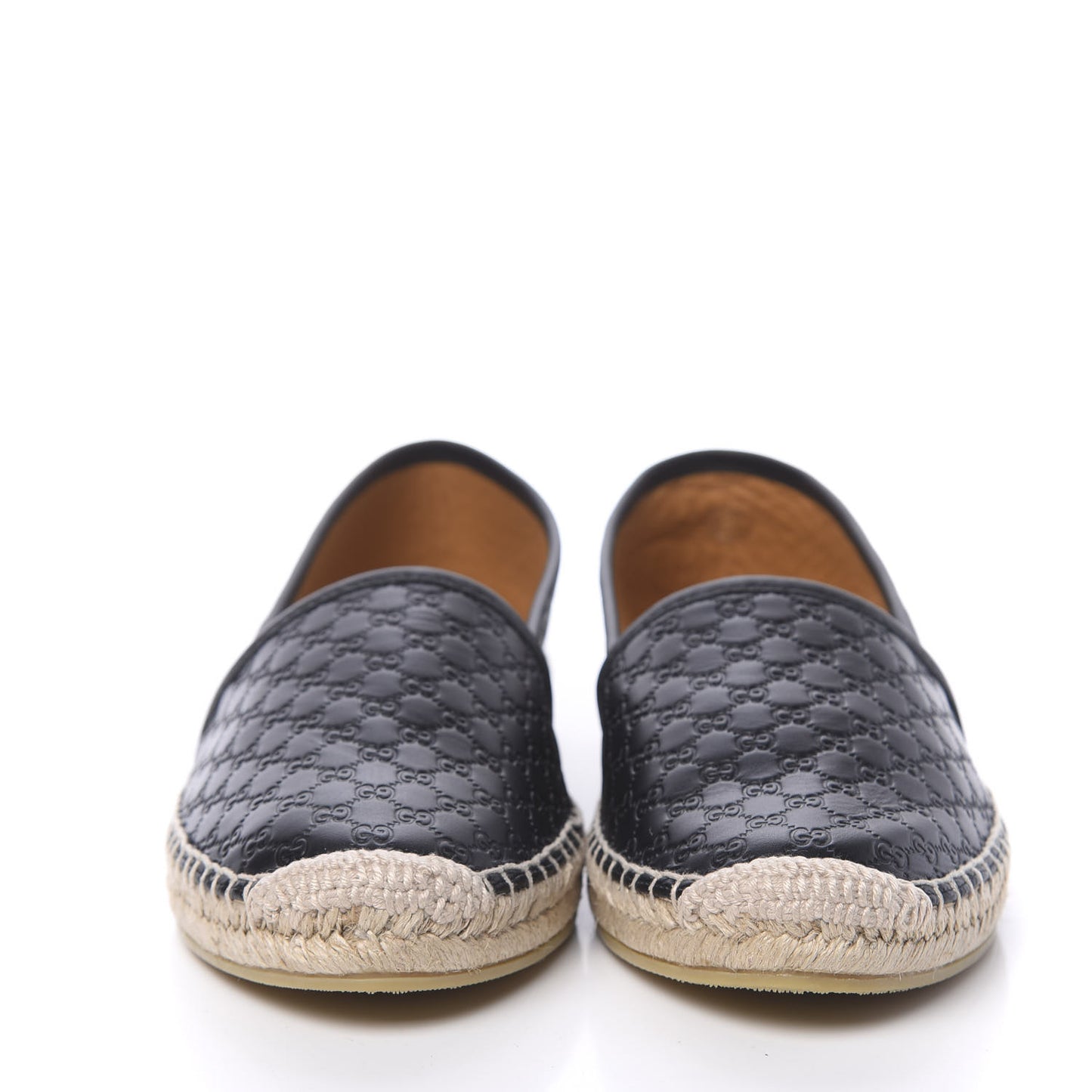 Microguccissima Signature Espadrilles 38.5 Black