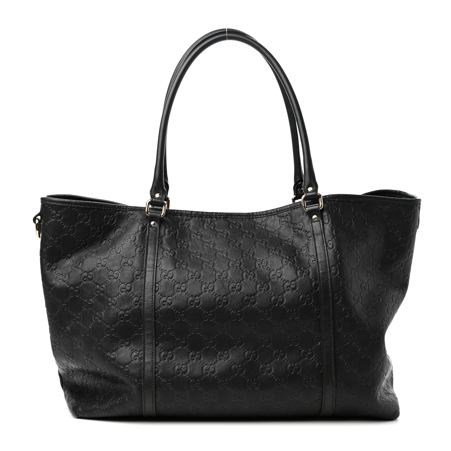 Guccissima Large Joy Tote Black