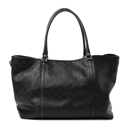 Gucci Guccissima Large Joy Tote Black 1 of 10