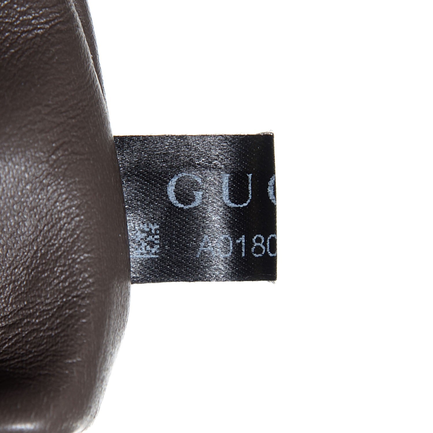 Gucci Pebbled Calfskin Miss Bamboo Bucket Bag Black 7 of 9