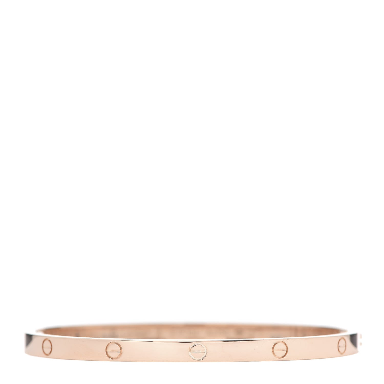 Cartier 18K Pink Gold Small LOVE Bracelet 16 1 of 6
