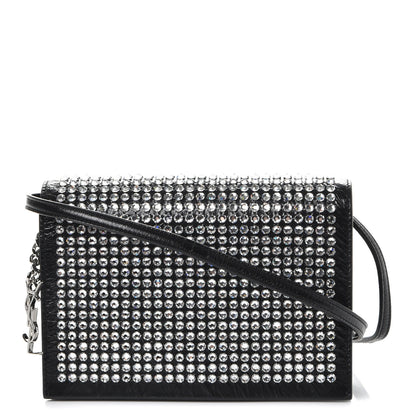 Saint Laurent Textured Patent Crystal Toy Kate Crossbody Black 1 of 7