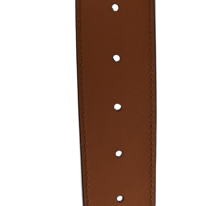 Gucci Calfskin GG Tennis Embossed Double G 40mm Belt 75 30 Brown 4 of 4