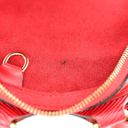 Louis Vuitton Epi Mabillon Backpack Castillan Red 12 of 13
