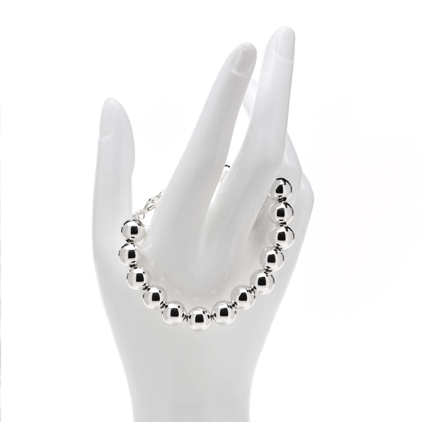 Sterling Silver 10mm HardWear Ball Bracelet