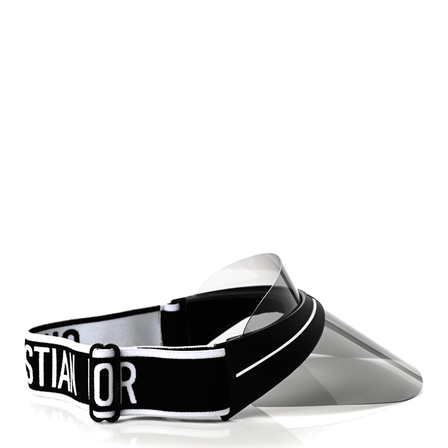 Christian Dior Mirrored DiorClub1 Sun Visor Black 5 of 9