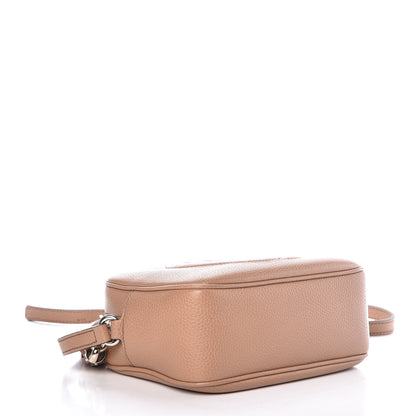 Gucci Pebbled Calfskin Small Soho Disco Bag Camelia 4 of 7