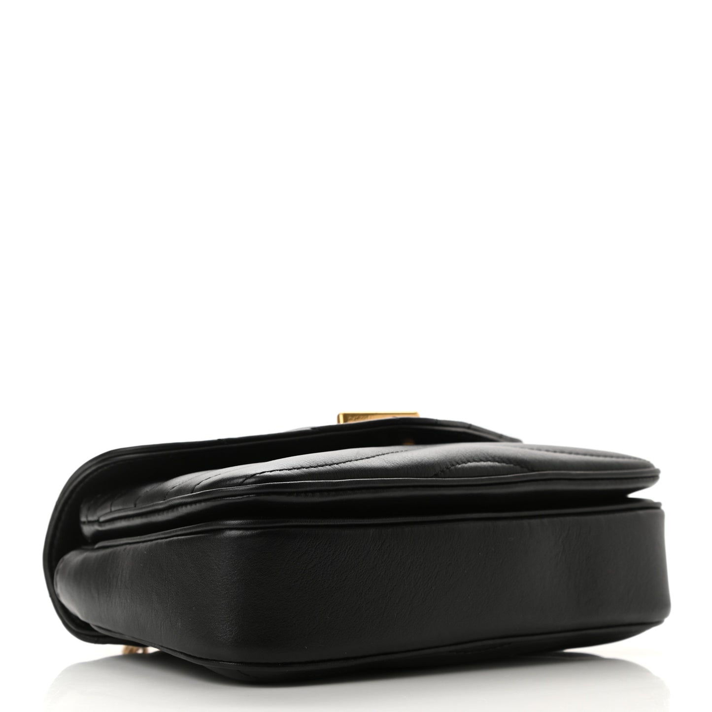 Calfskin LV New Wave Chain Bag Black