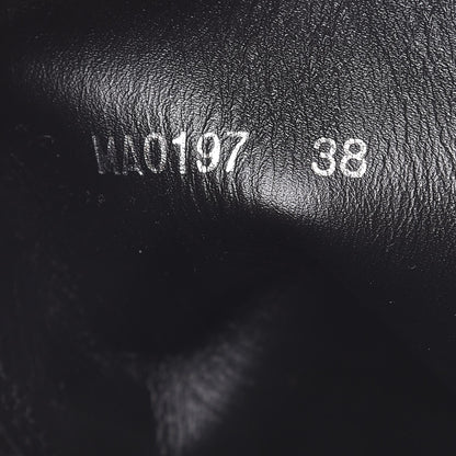 Louis Vuitton Suede Calfskin Monogram Laureate Platform Desert Boots 38 Black 7 of 8