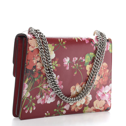 Gucci Calfskin Blooms Print Medium Dionysus Shoulder Bag Romantic Cherry Multicolor 3 of 13