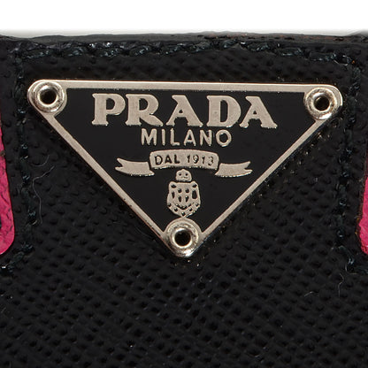 Prada Saffiano Bag Charm Nero Black 3 of 5