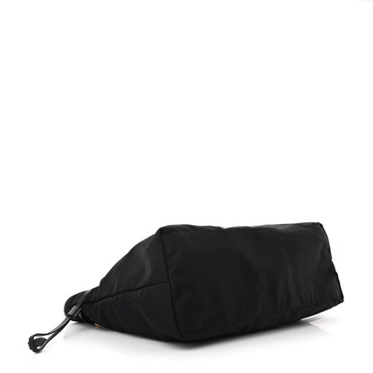 Prada Tessuto Nylon Saffiano Shopping Tote Black 4 of 11