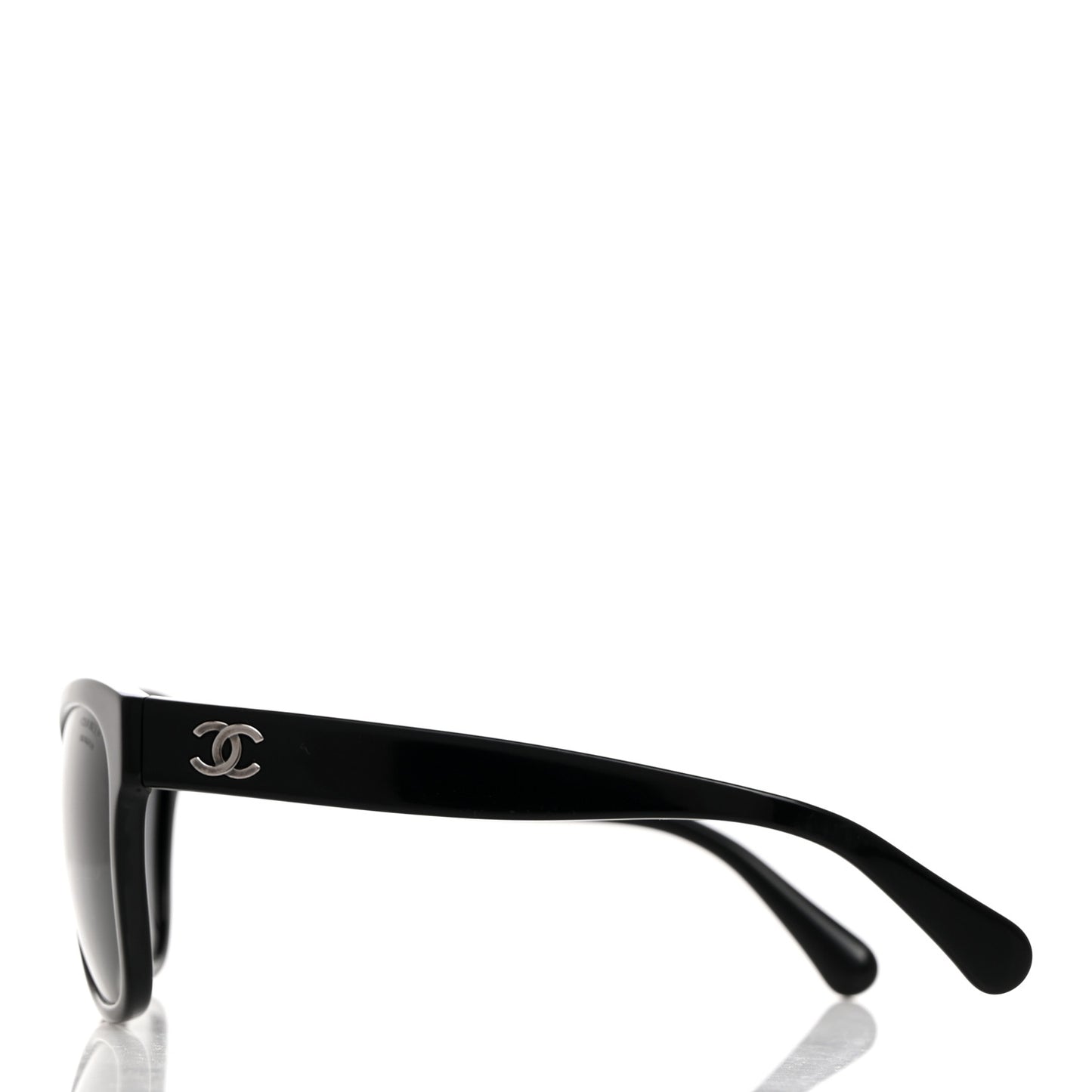 Acetate Polarized Square CC Sunglasses 5380 Black