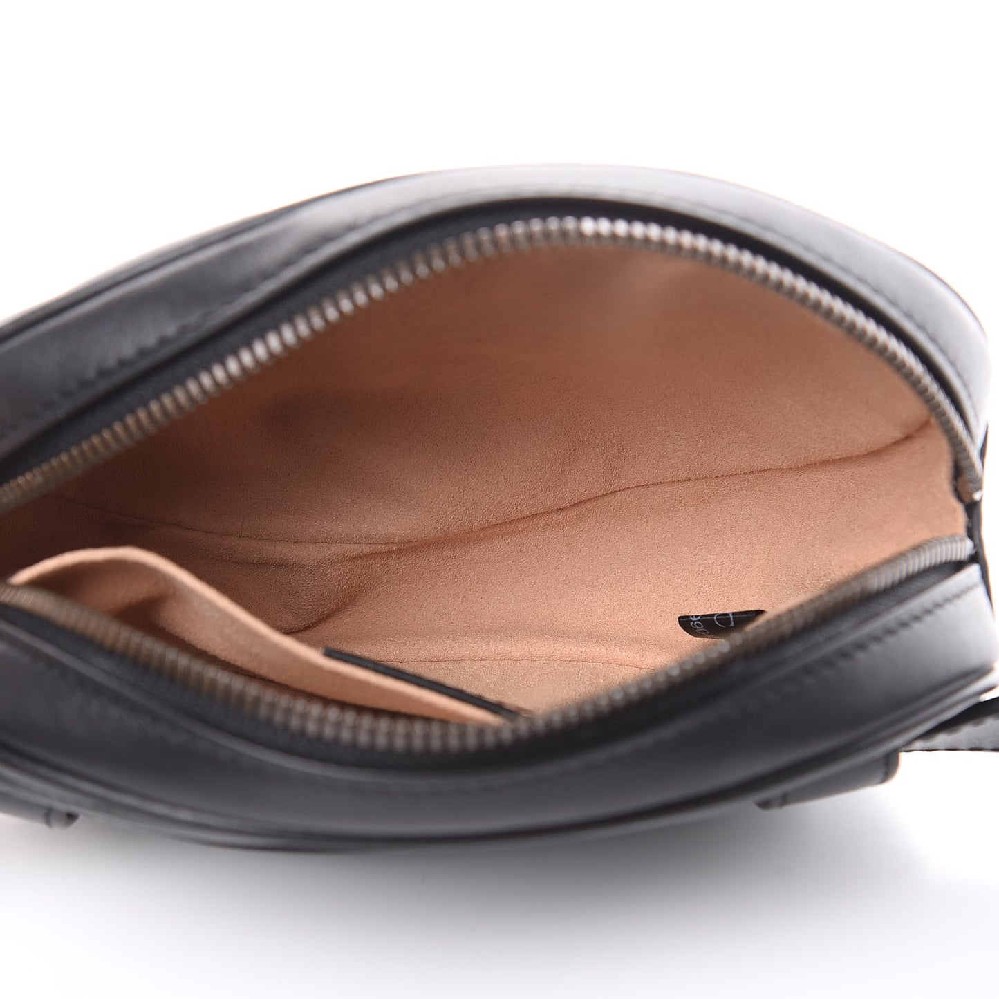 Calfskin Matelasse GG Marmont Belt Bag 95 38 Black