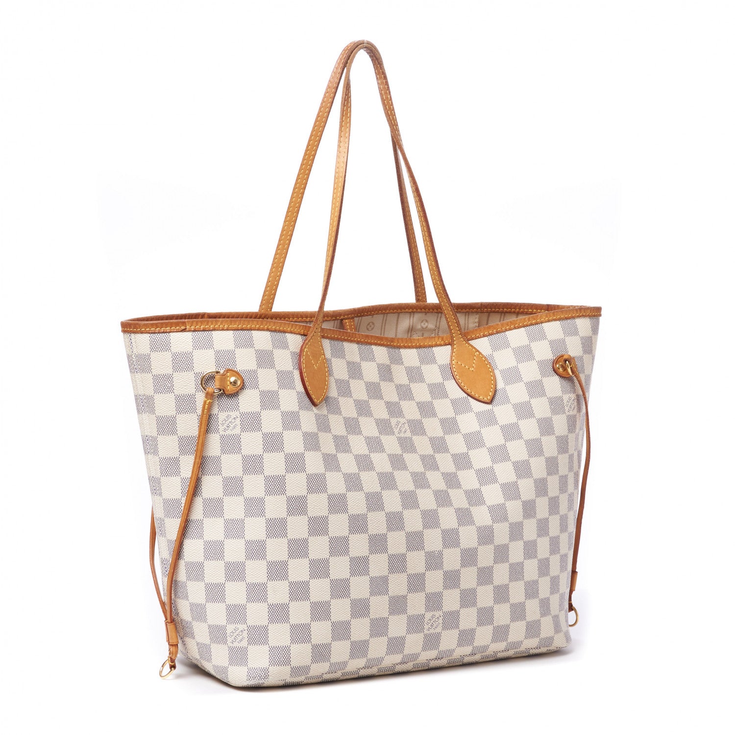 Louis Vuitton Damier Azur Neverfull MM 2 of 12