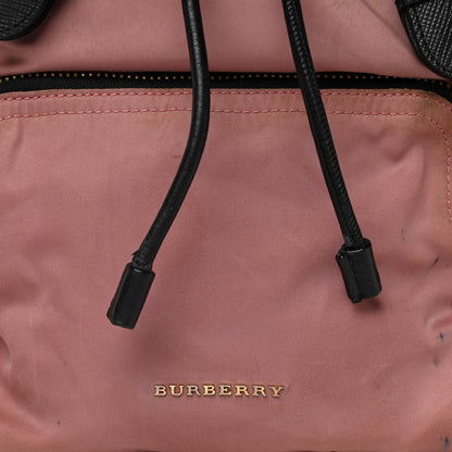 Burberry Nylon Medium Rucksack Backpack Mauve Pink 10 of 17