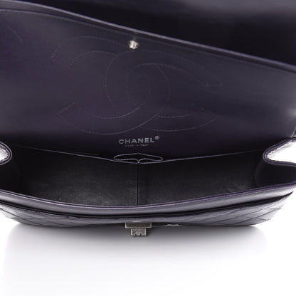 Chanel Aged Calfskin Quilted 2.55 Reissue 227 Flap Dark Purple 5 of 12