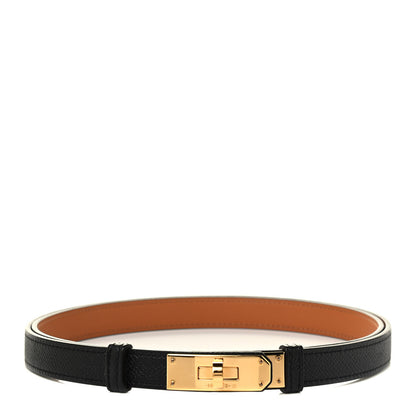 Hermes Epsom Kelly Belt Black 1 of 4