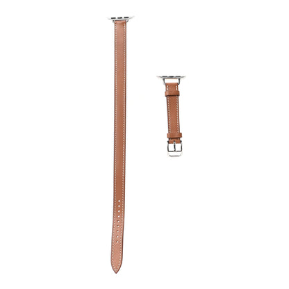 Hermes Swift Apple Watch Double Tour Strap Gold 1 of 5