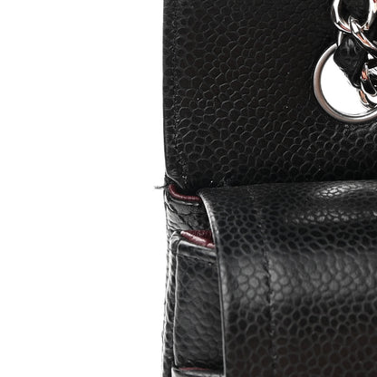 Chanel Caviar Quilted Medium Double Flap Black 10 of 10
