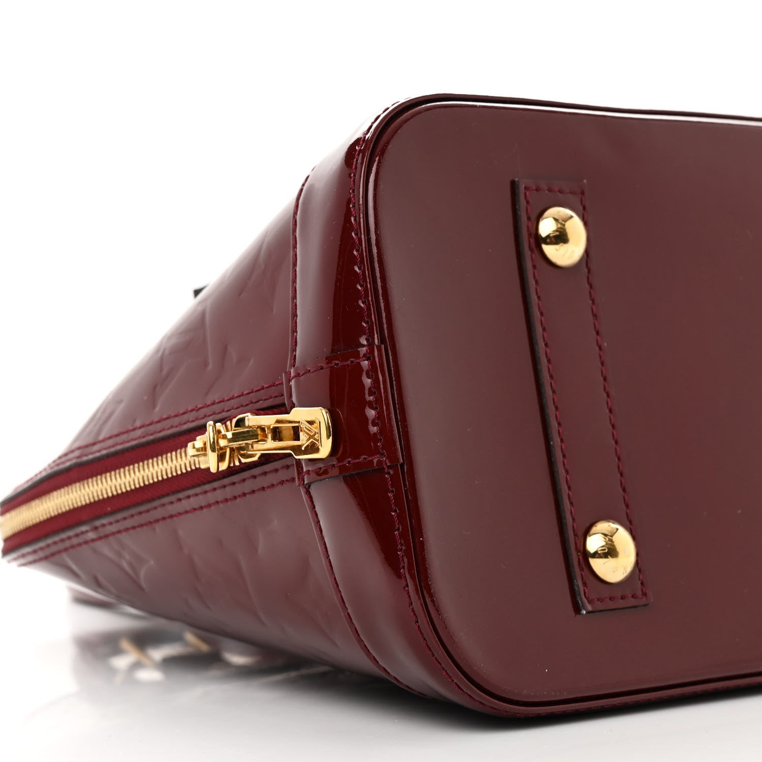 Louis Vuitton Vernis Alma PM Rouge Fauviste 9 of 10