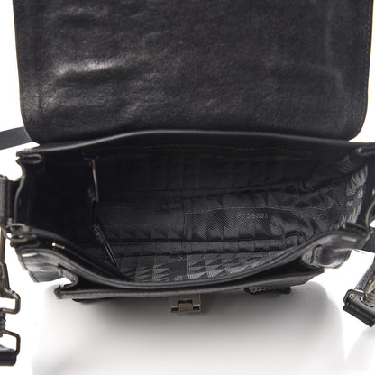 Proenza Schouler Lambskin Fringe PS1 Crossbody Pouch Black 5 of 7
