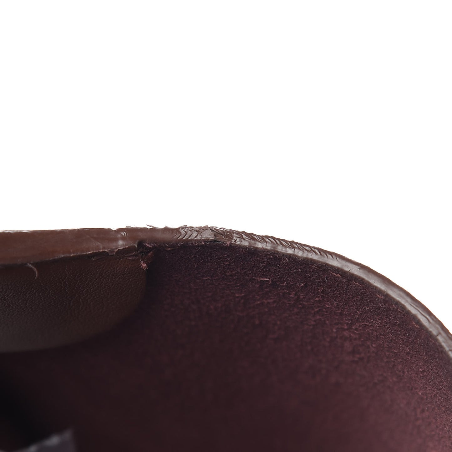 Eco Alter Nappa East West Perforated Tote Brown