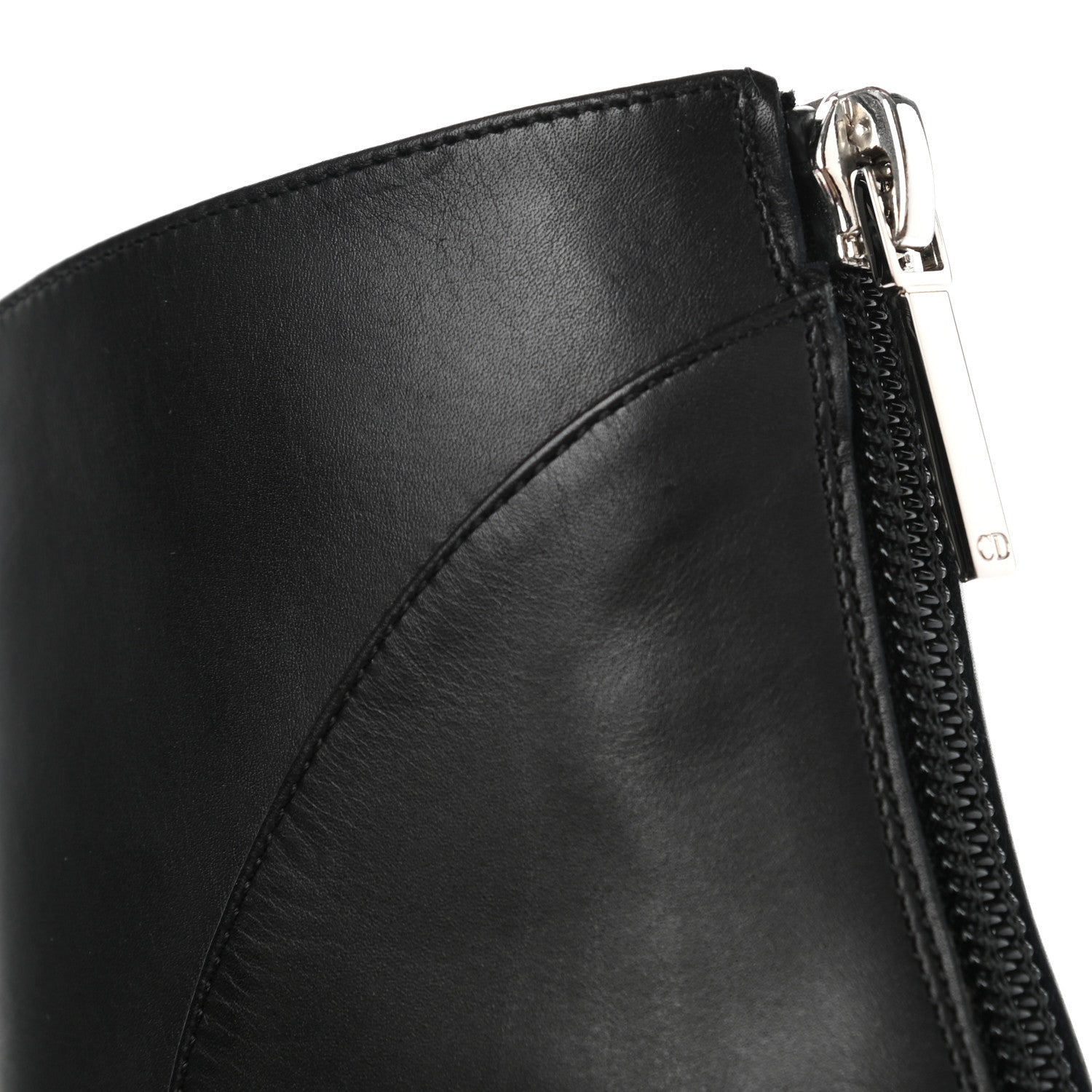 Christian Dior Calfskin Boots 38.5 Black 10 of 11