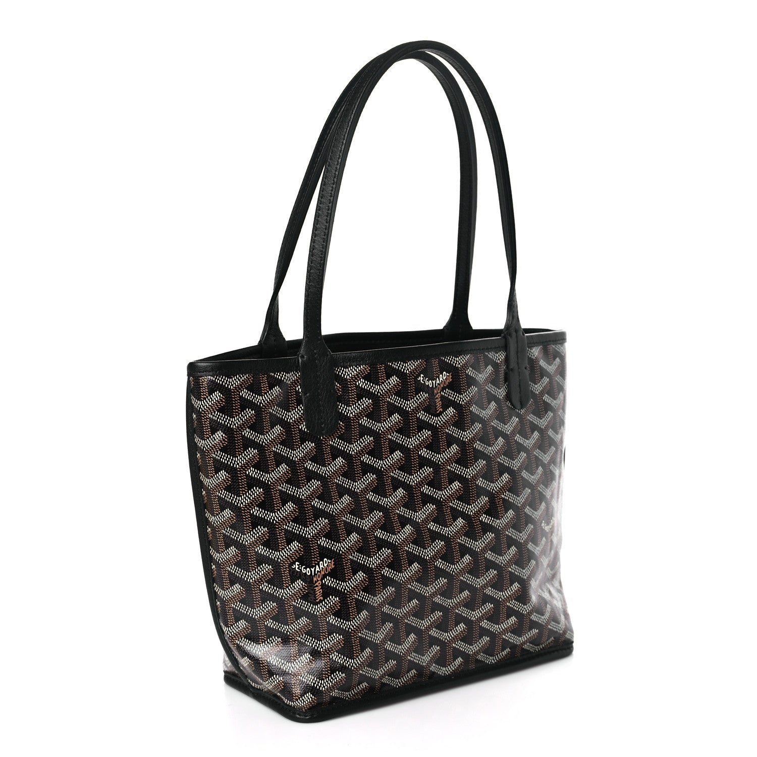 Goyard Goyardine Reversible Mini Anjou Black 3 of 8
