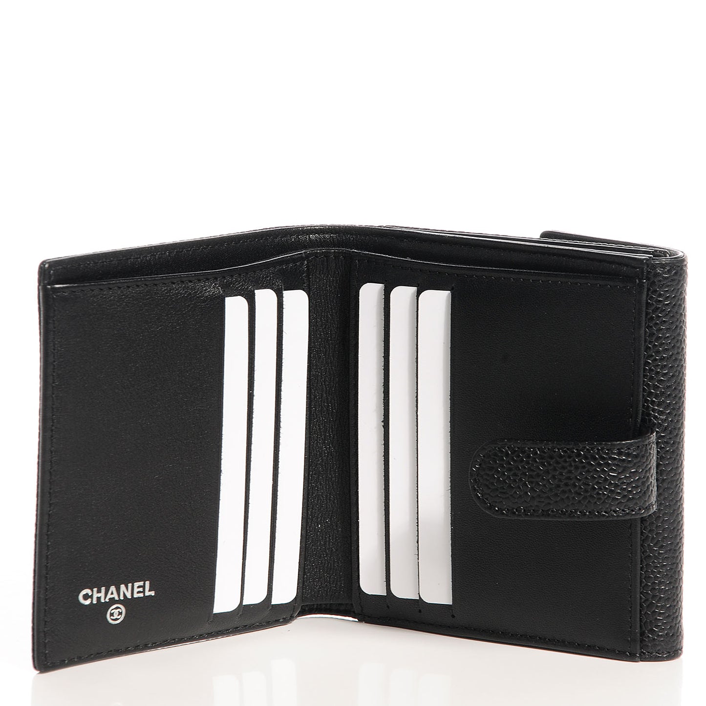 Caviar CC Small Wallet Black