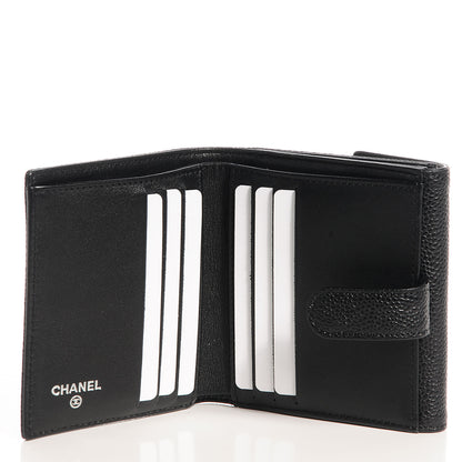 Chanel Caviar CC Small Wallet Black 5 of 7