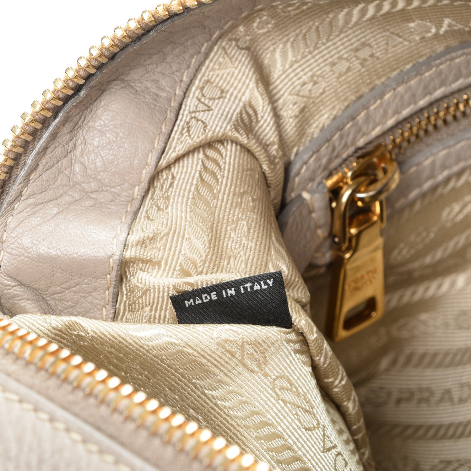 Prada Vitello Daino Tote Pomice 7 of 12