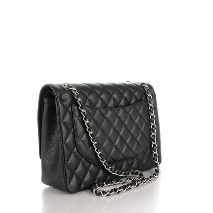 Chanel Caviar Quilted Maxi Double Flap Black 3 of 8