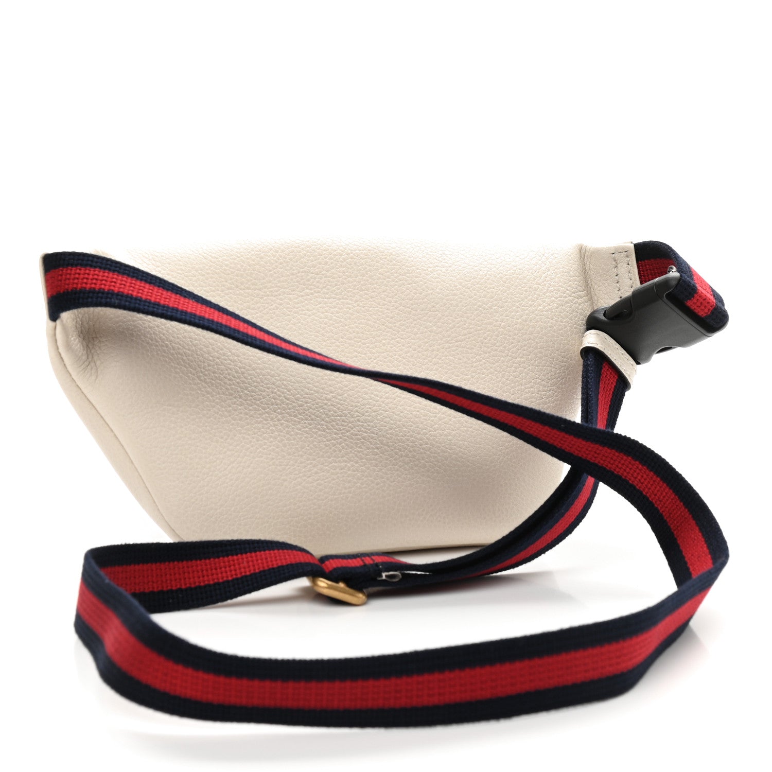 Gucci Grained Calfskin Small Logo Belt Bag White 3 of 9